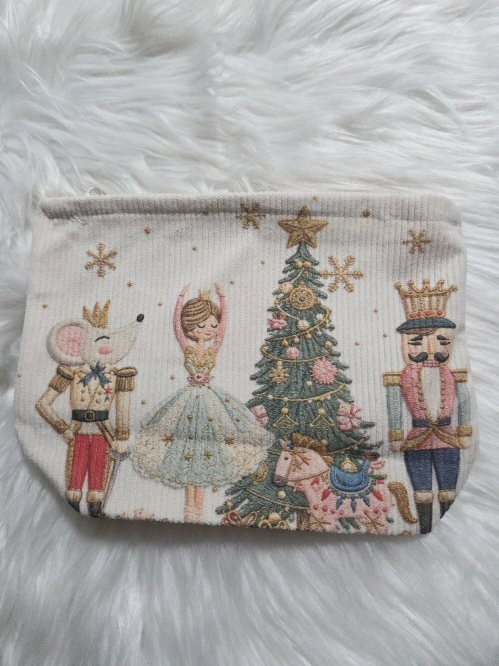 Nutcracker Zipper Pouch